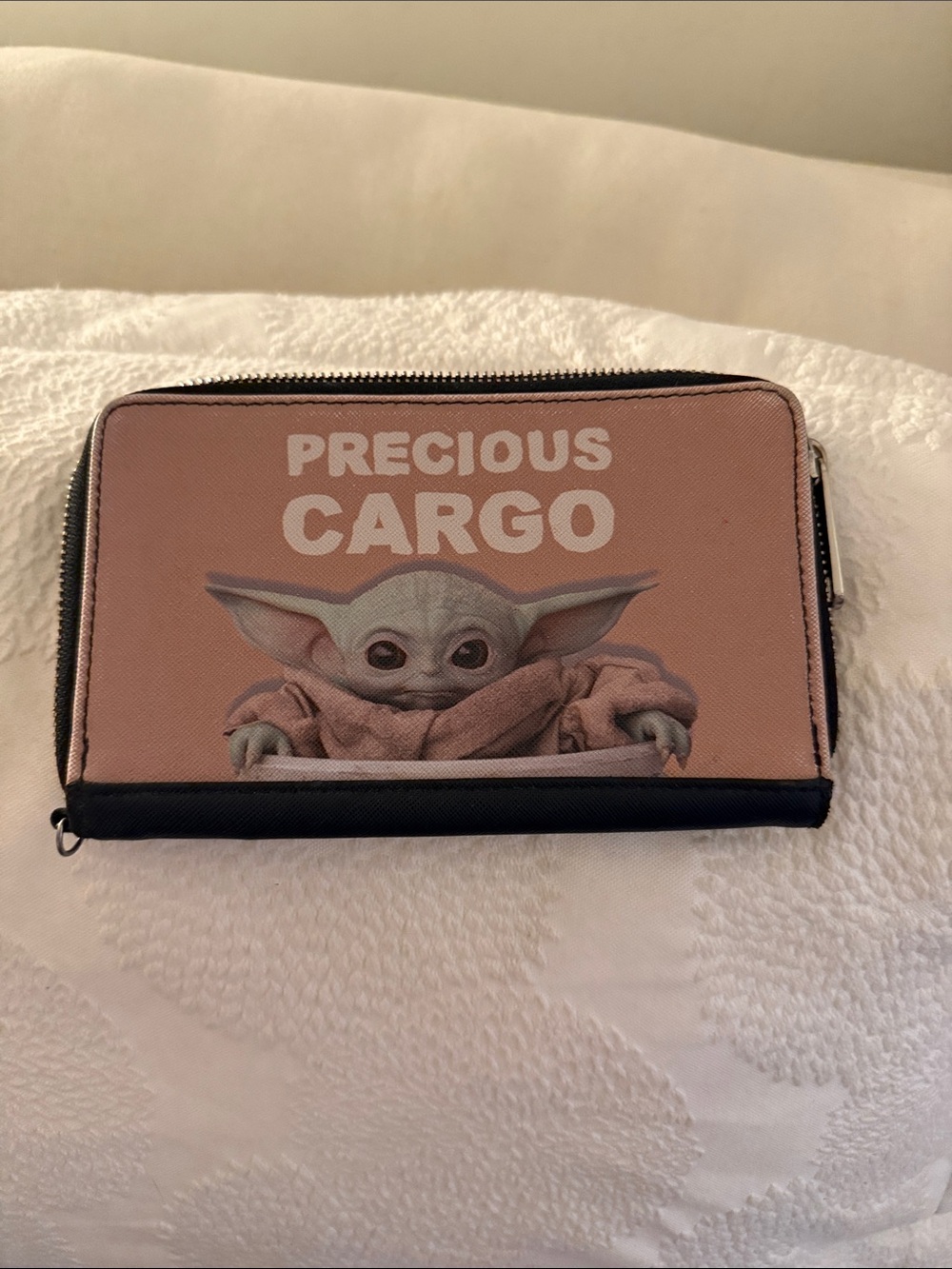 Star Wars Buckle-Down Yoda Precious Cargo Zip Wallet